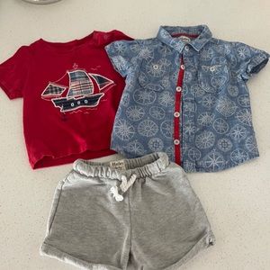 Hatley Clothing set size 12-18 months boy